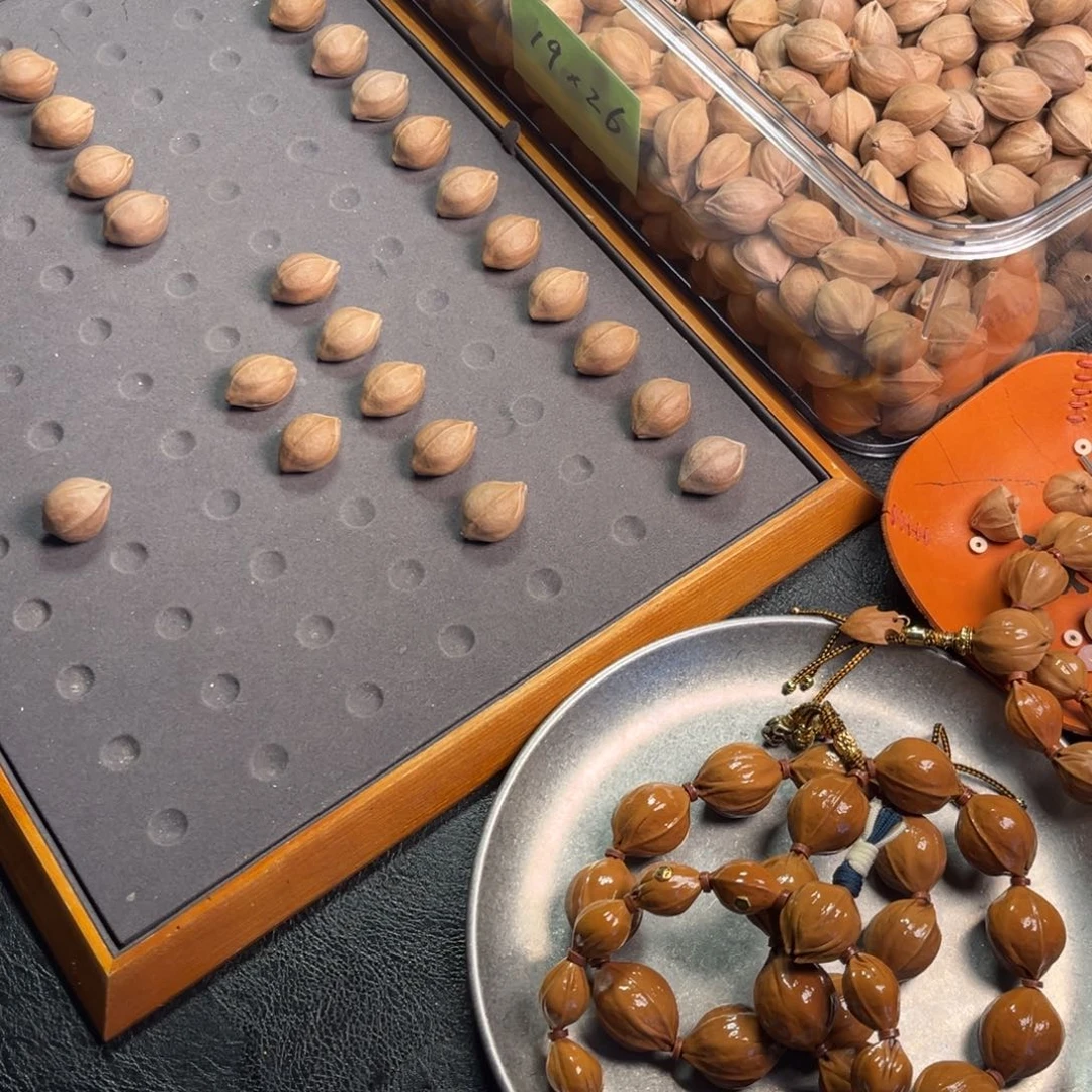 橄榄核吊坠1926梅林铁核