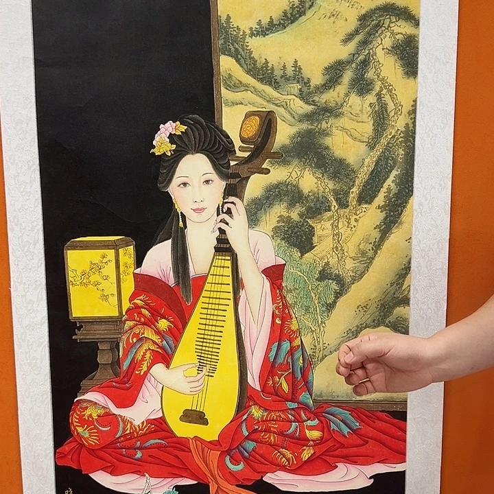 国画我在你心里就是这样
