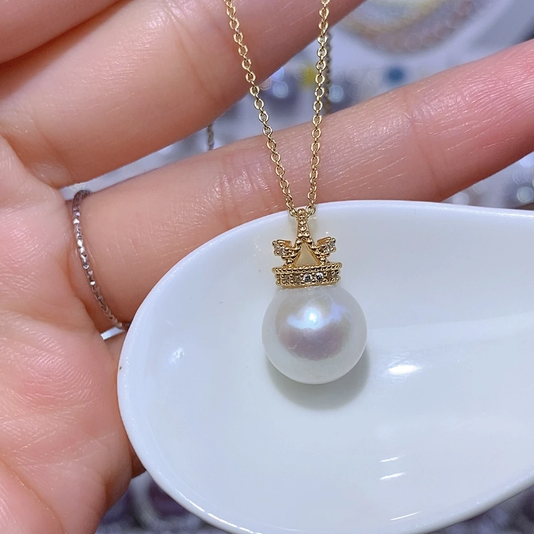 淡水珍珠合金颈饰F