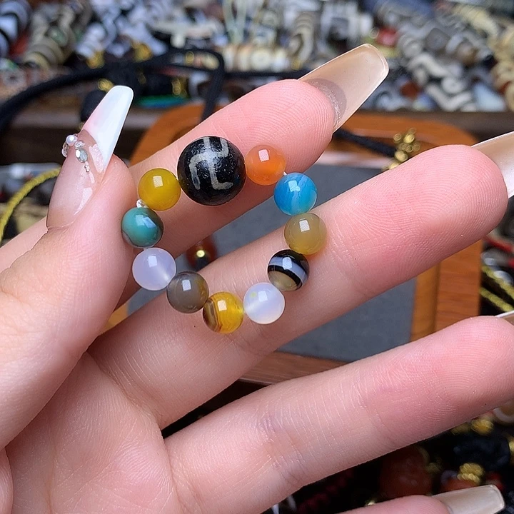 玛瑙/玉髓发一条未镶嵌