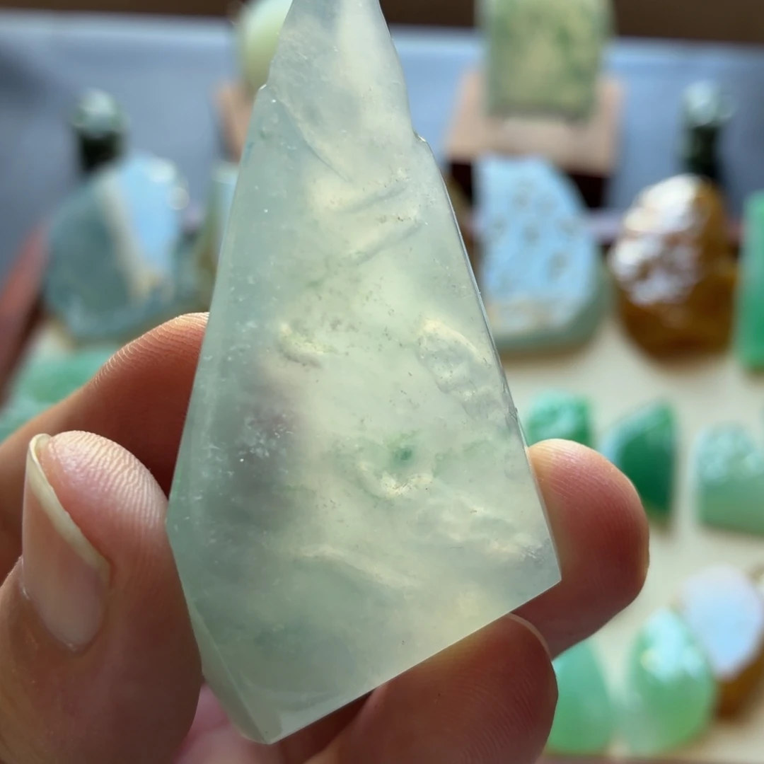 定制翡翠未镶嵌翡翠首饰