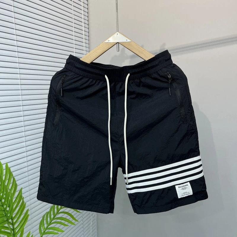 Npkp Couture官方正品/高端轻奢短裤男夏季薄款四道杠宽松速干运