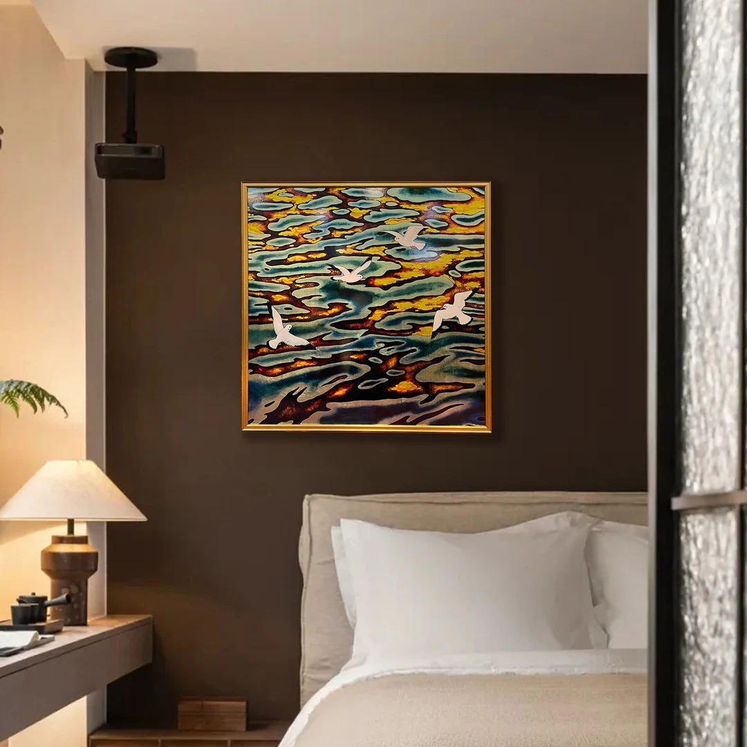 TS201中式挂画 80-80cm