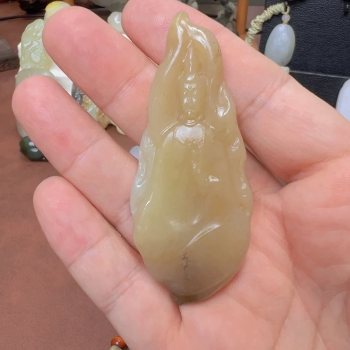 吊坠(不含链)未镶嵌和田玉