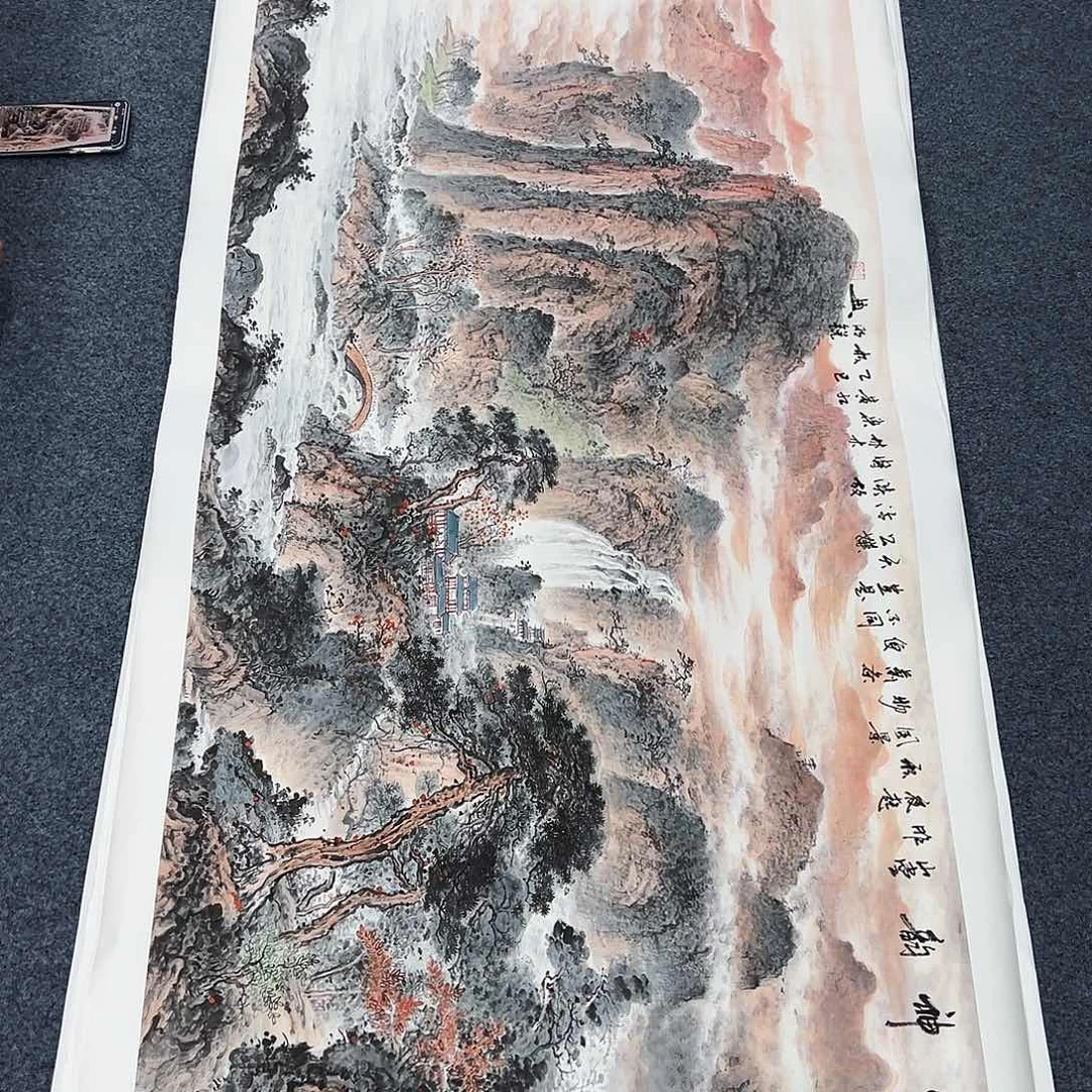 国画纯手绘作品欣赏