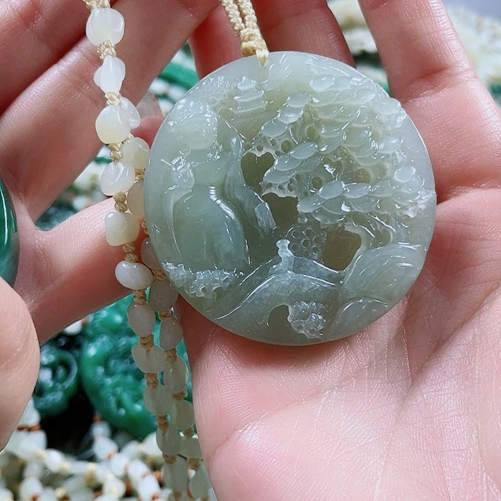 未镶嵌和田玉挂件