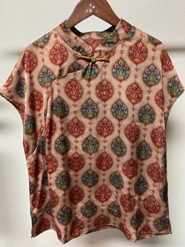 新中式国风高级显瘦女性上衣 小王高定清版款