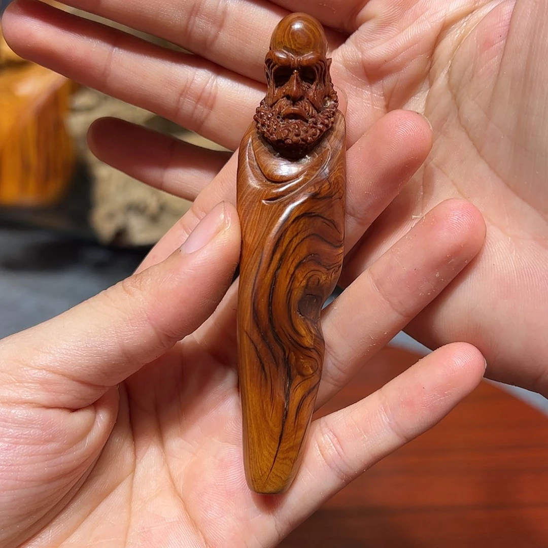 柏木崖柏木手把件摆件