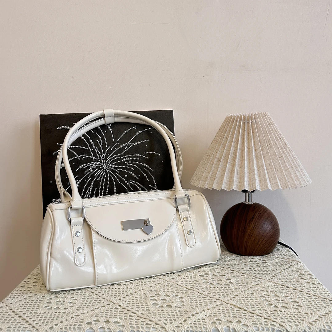 腋下包女2025新款甜酷辣妹机车包复古高级感百搭单肩通勤包大容量