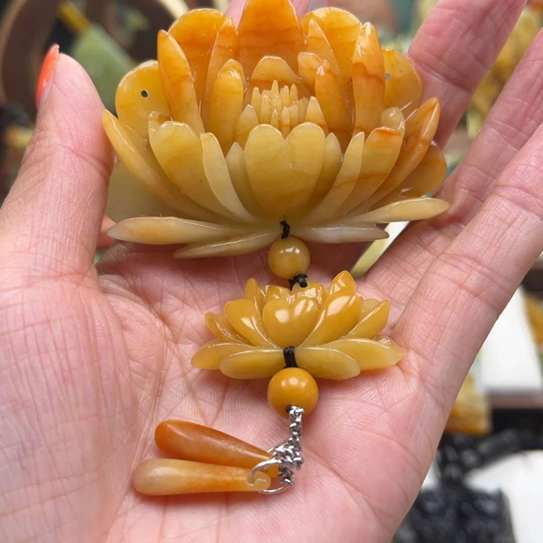岫玉未镶嵌挂件挂件