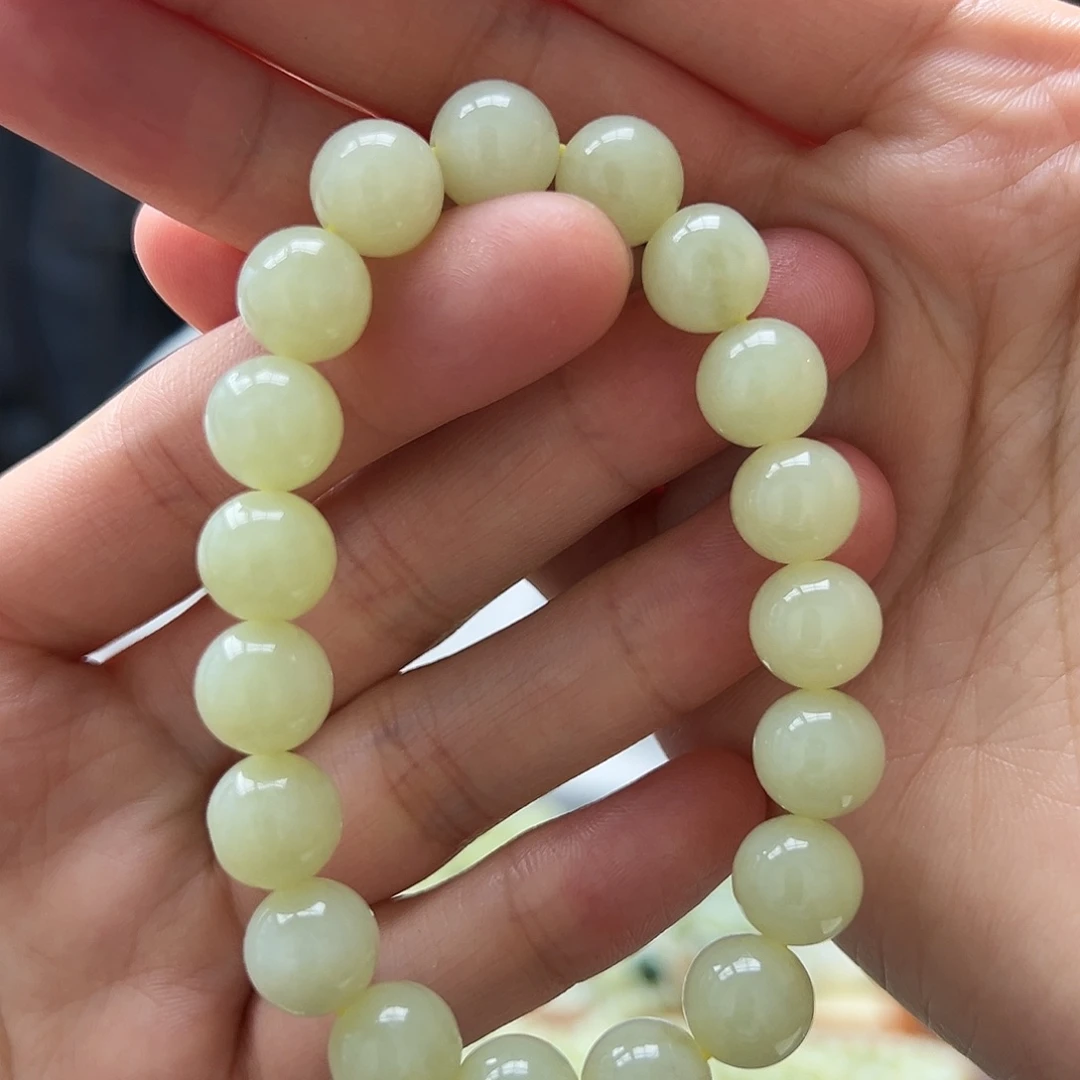 手链未镶嵌和田玉10黄口