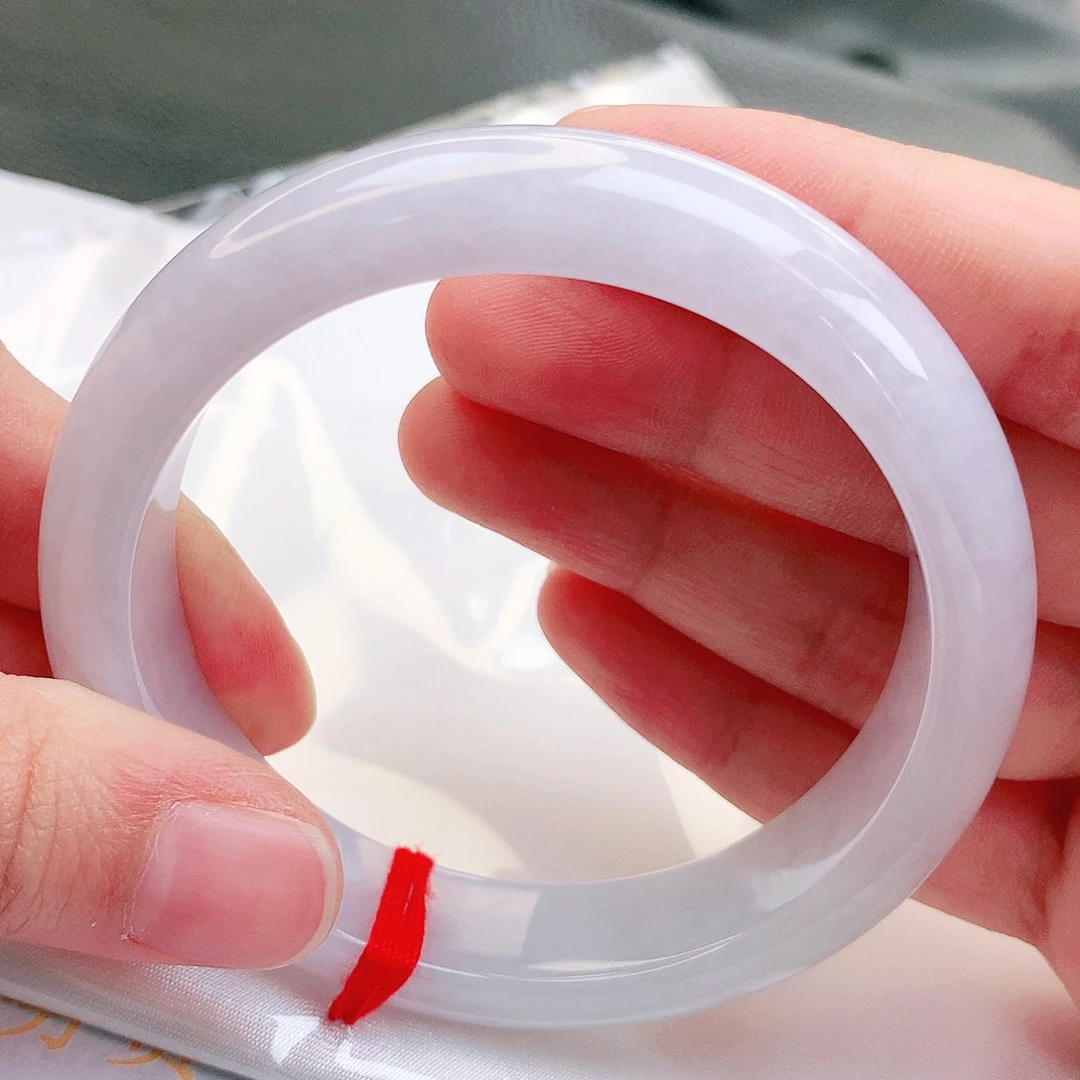 翡翠未镶嵌手镯缅甸天然a货翡翠手镯