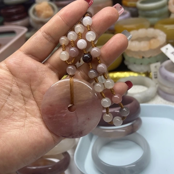 石英岩玉合金手镯