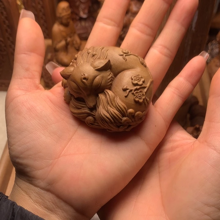 檀香木其他老山檀香手把件