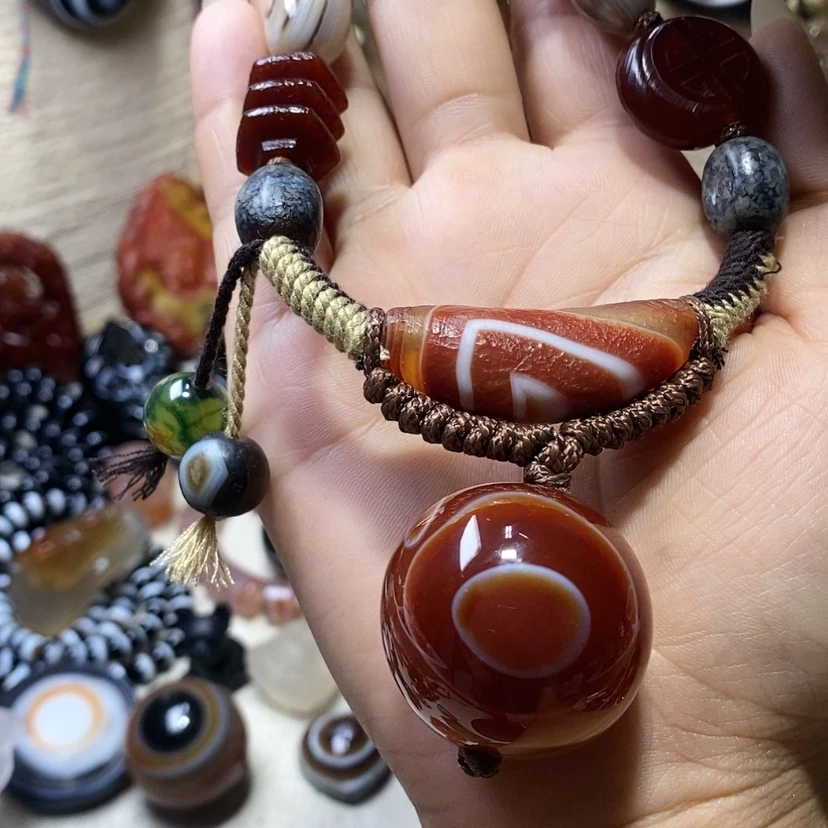 【闪购商品】玛瑙/玉髓颈饰未镶嵌