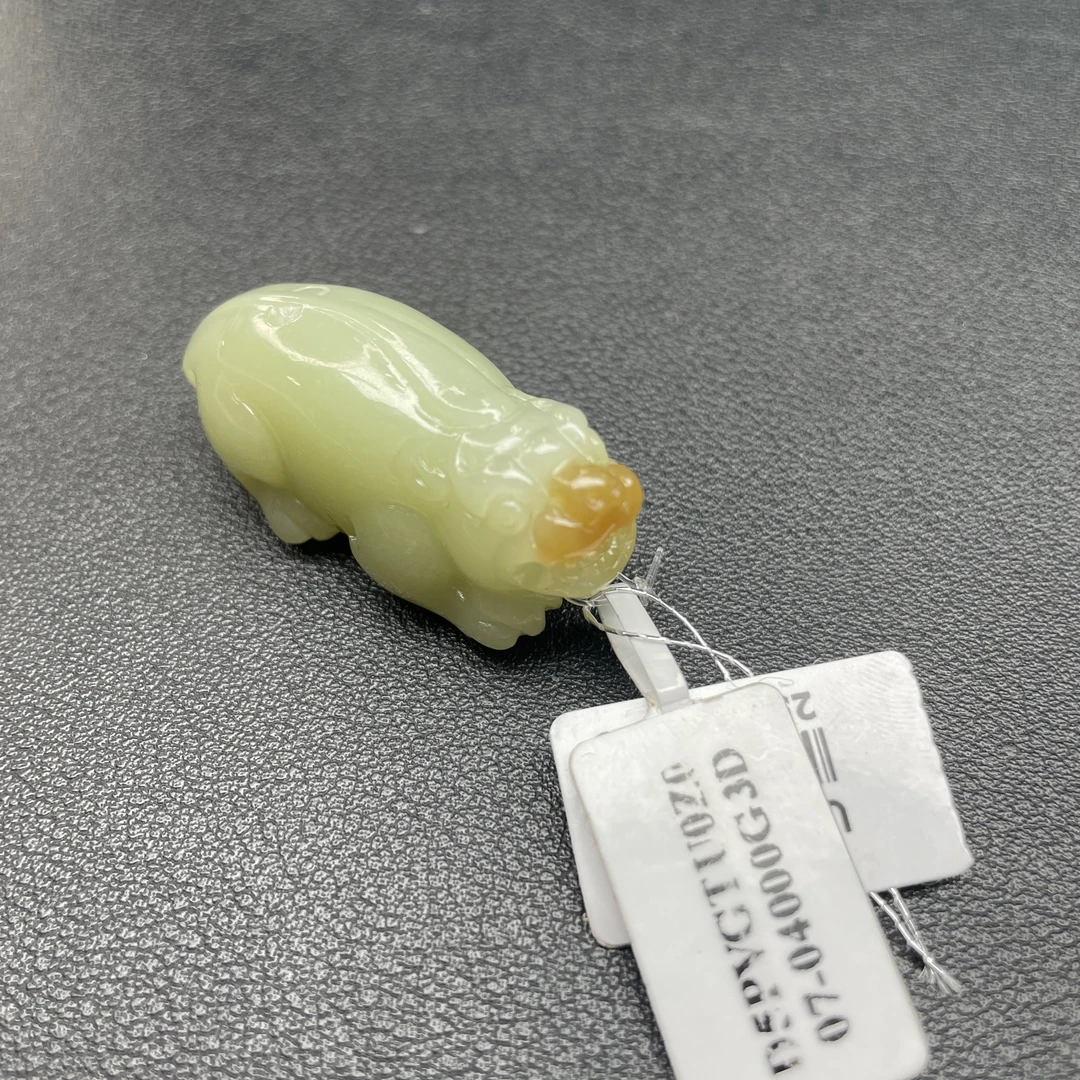 53和田且末糖料貔貅/901546保利厦门拍卖