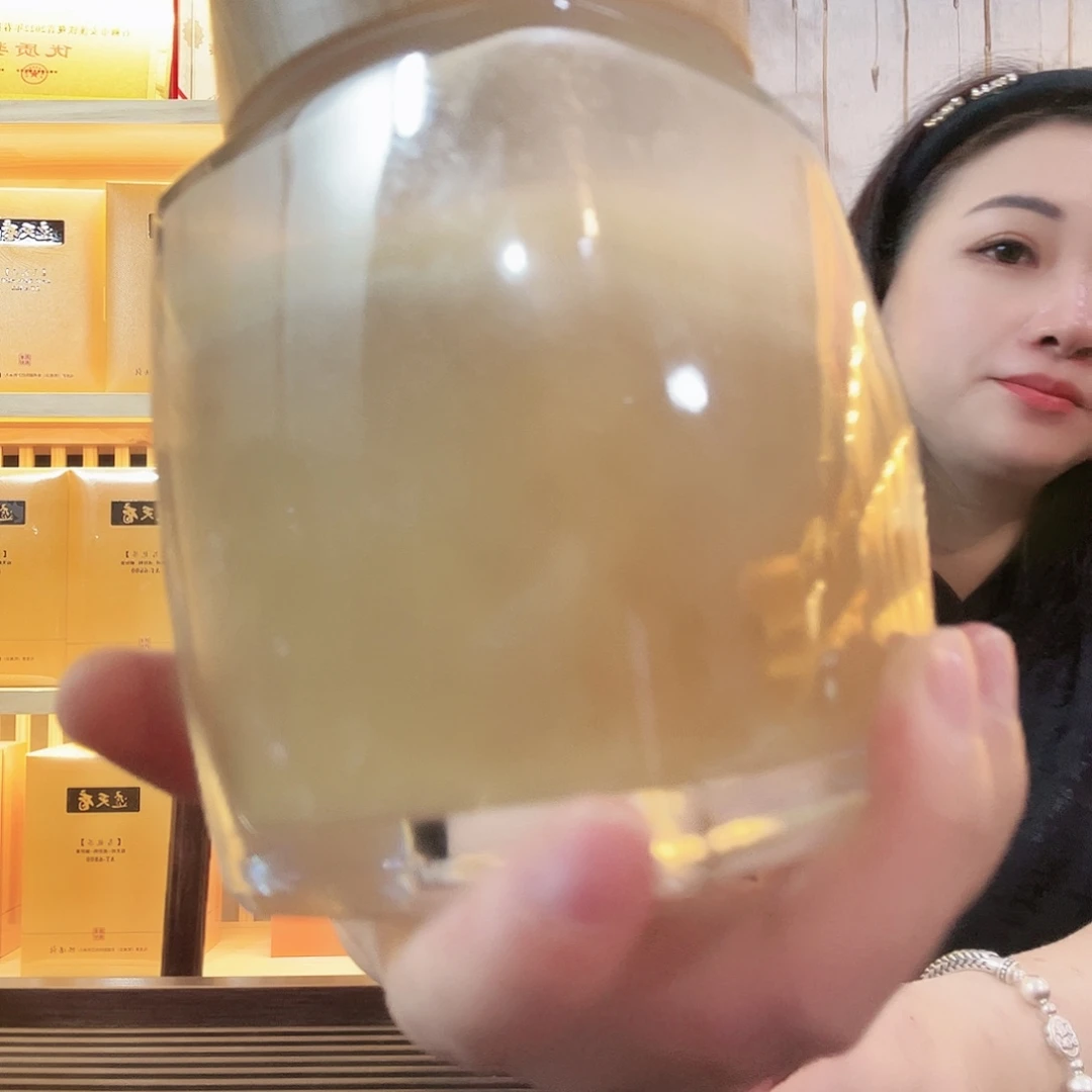 304不锈钢带茶隔纯天然冬蜜一罐500克蜜