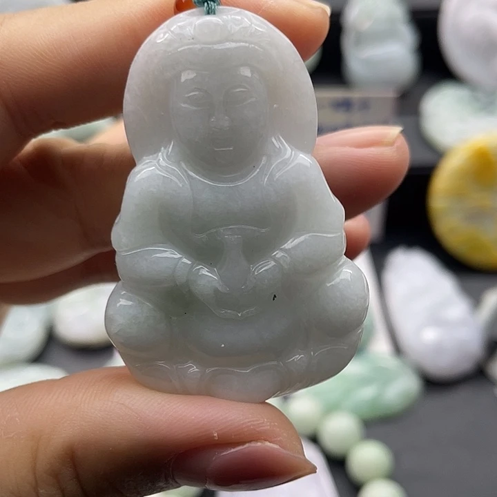 翡翠未镶嵌颈饰天然翡翠