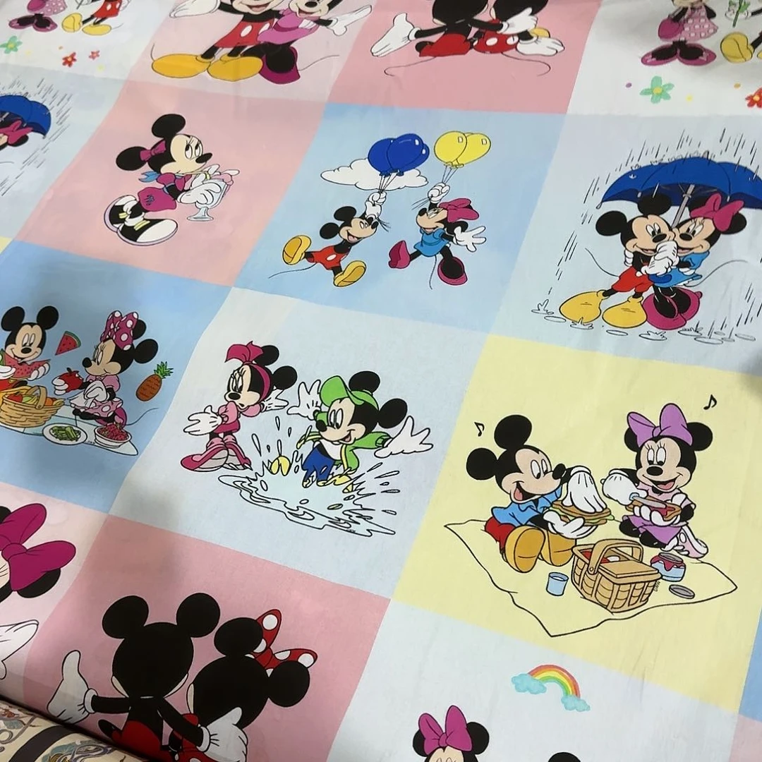 0.72米价纯棉平布1.1米宽果子布艺B区地卷