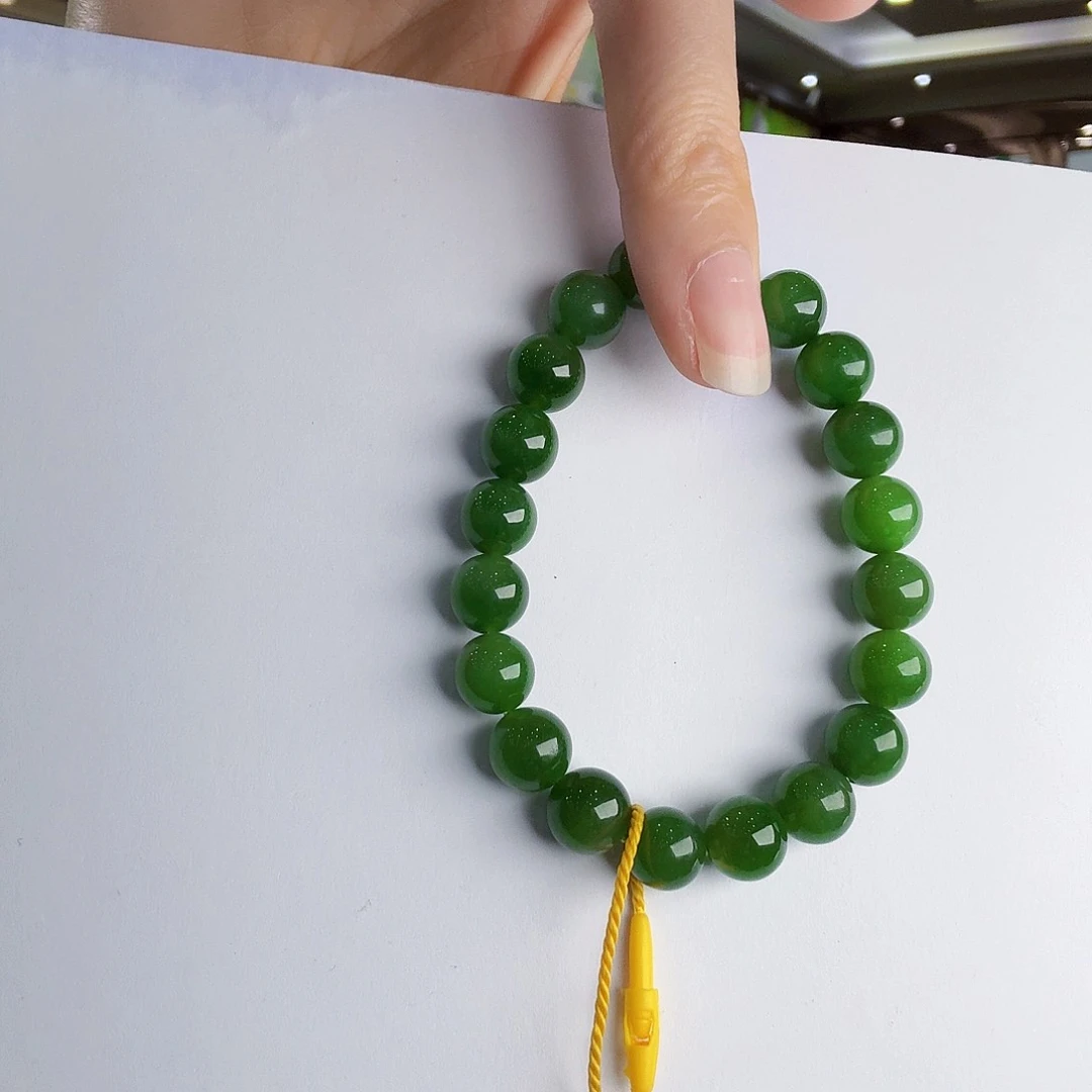 未镶嵌手链和田玉（碧玉）辣阳10