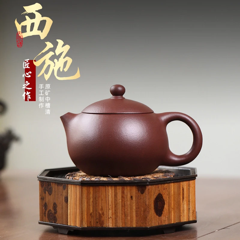 宜兴紫砂壶中槽青西施