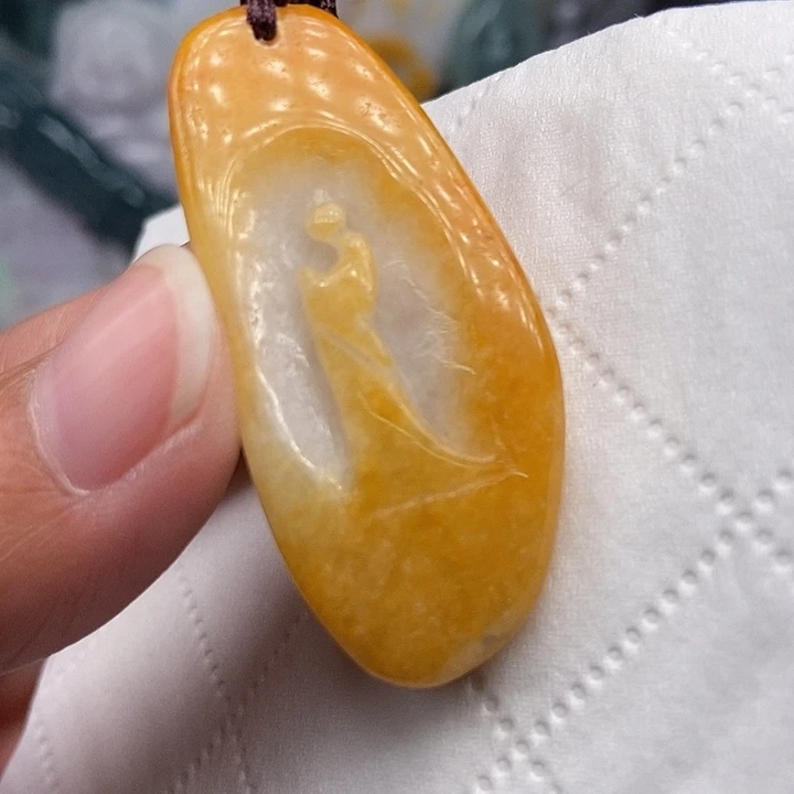 未镶嵌挂件翡翠翡翠