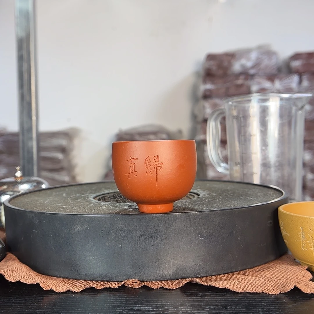 茶杯紫砂原矿紫砂主人杯