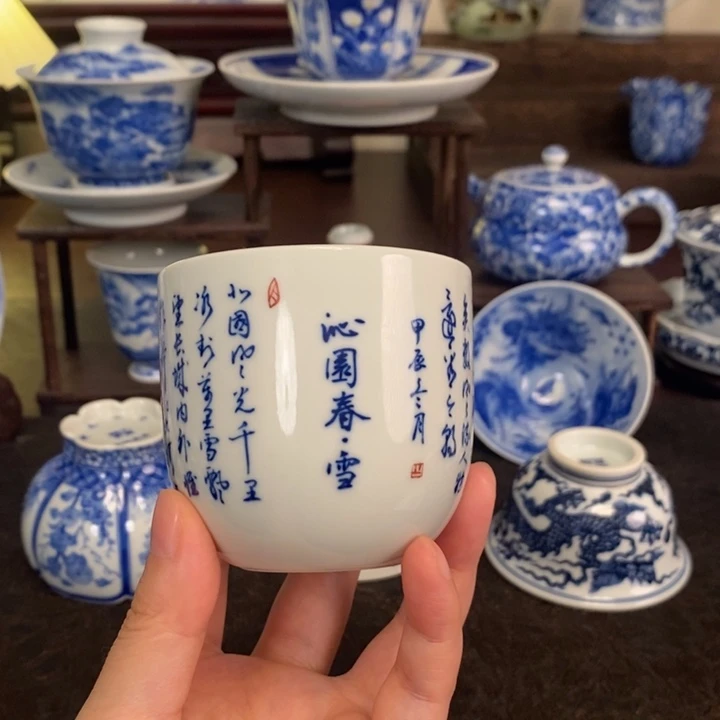 景德镇陶瓷手工手绘