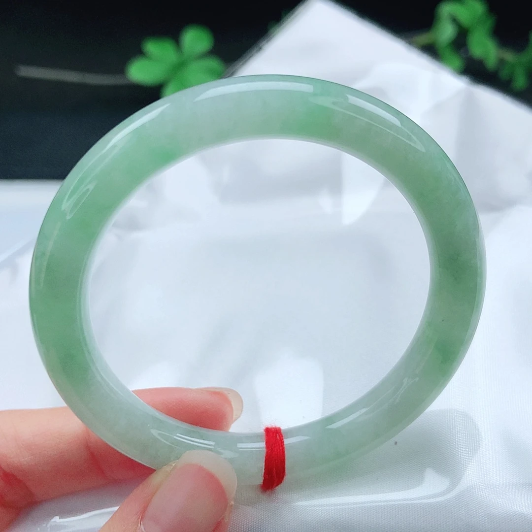 未镶嵌手镯（圆镯）翡翠54圆