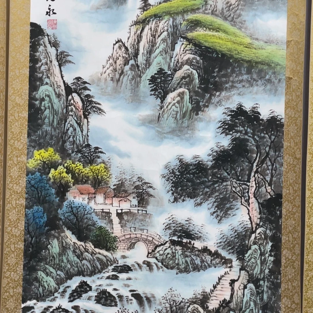 国画老师手笔手绘作品n