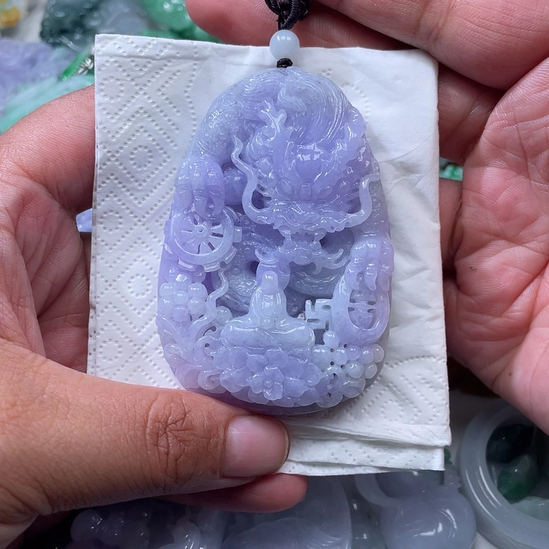 颈饰未镶嵌翡翠翡玉缘翡翠