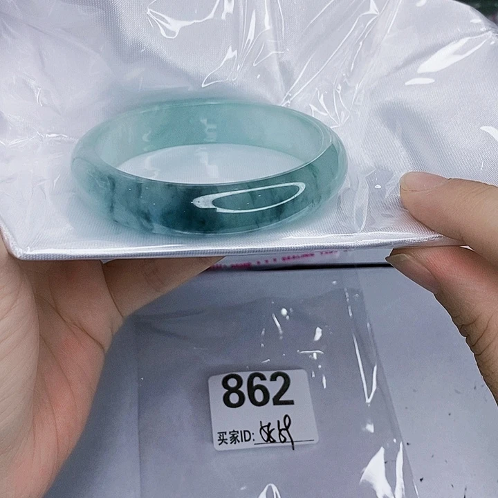 翡翠未镶嵌手镯一图一物实物为准