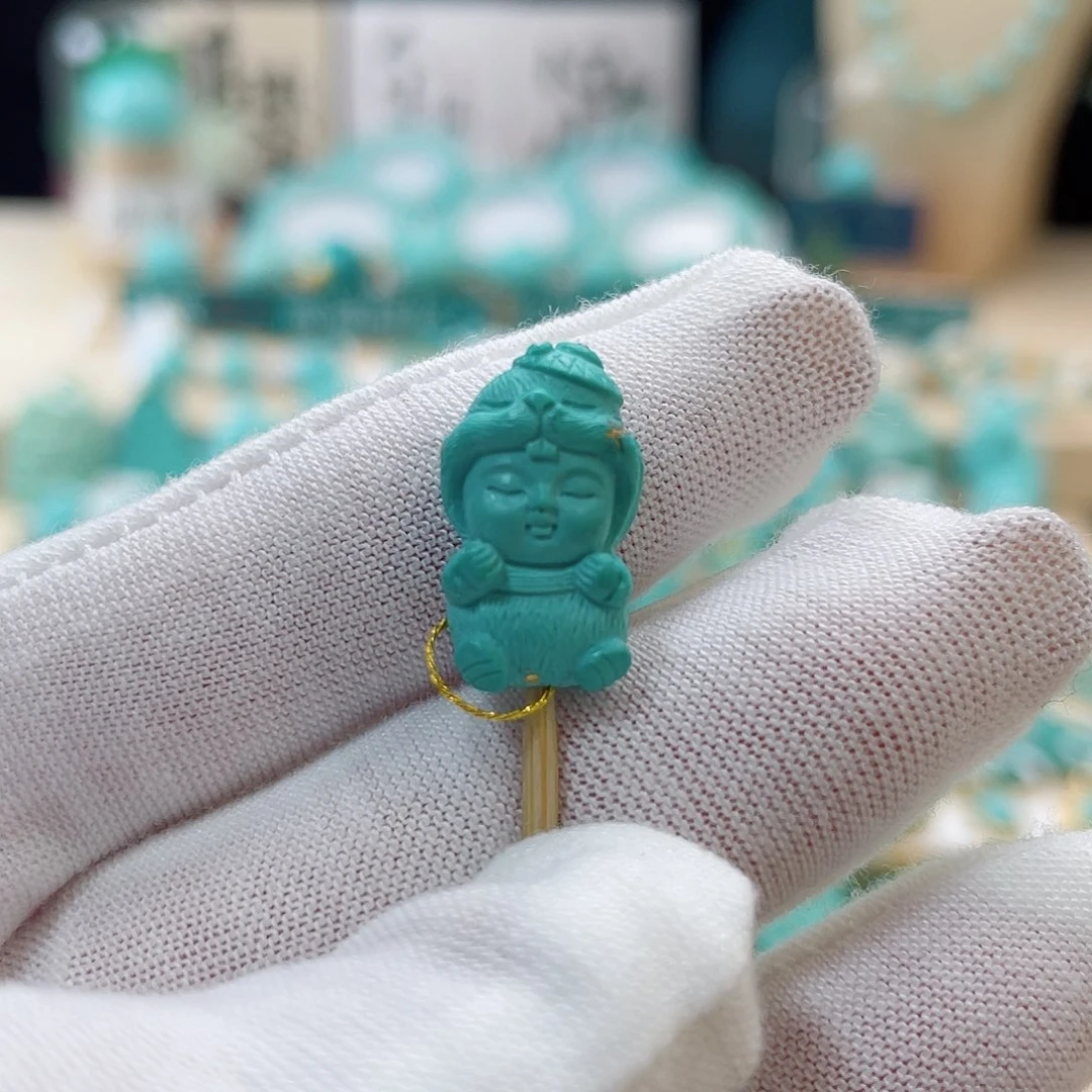 绿松石珠宝奇石未镶嵌