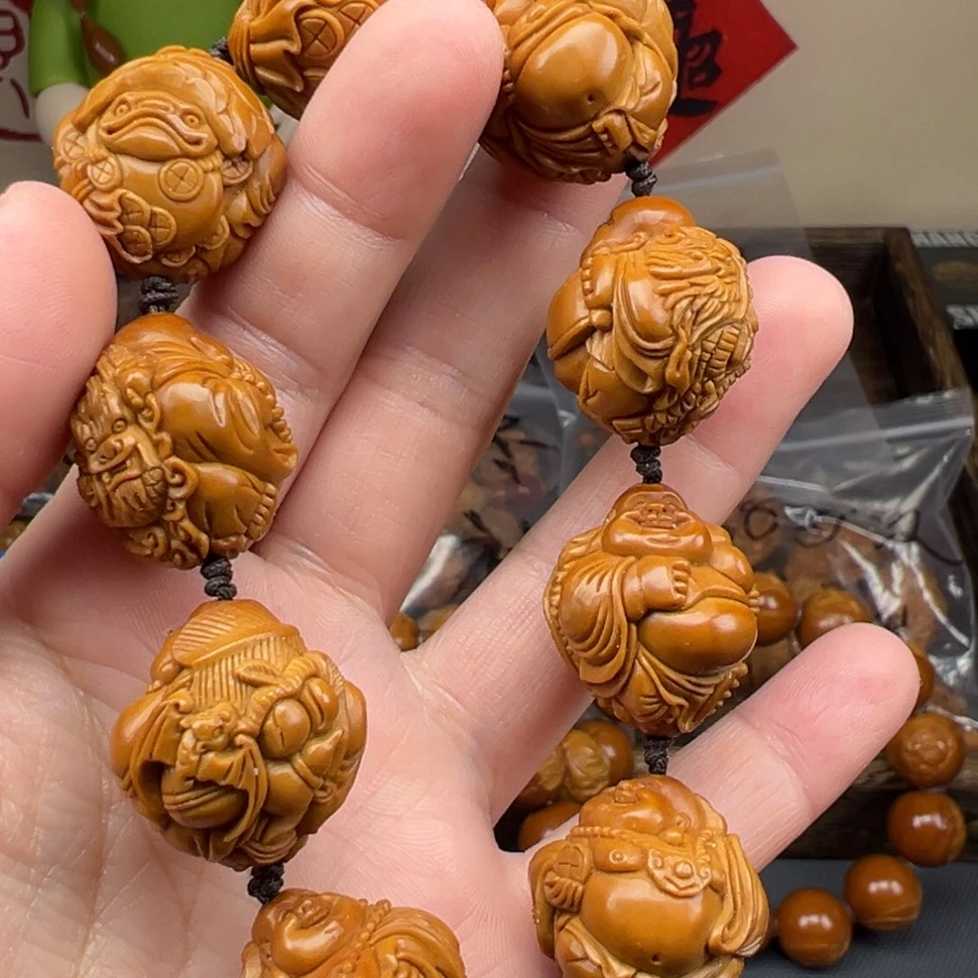 手串/手链橄榄核背兽弥勒