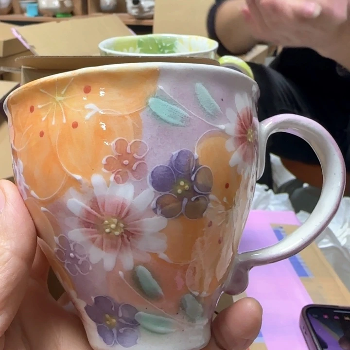 随**缘濑户女子工坊马克杯