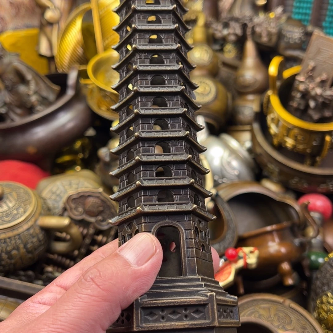 茶壶香炉铜器摆件