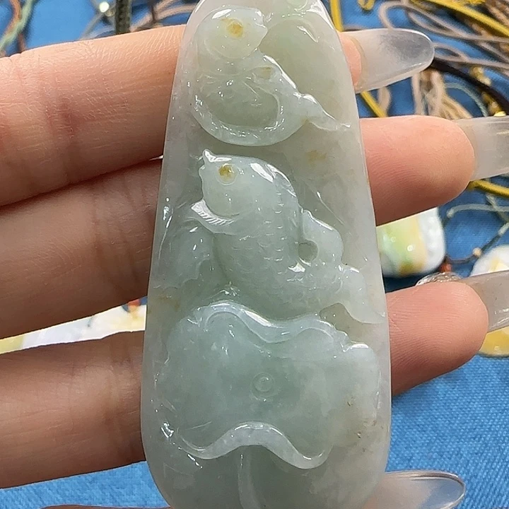 颈饰未镶嵌翡翠天然翡翠未镶嵌