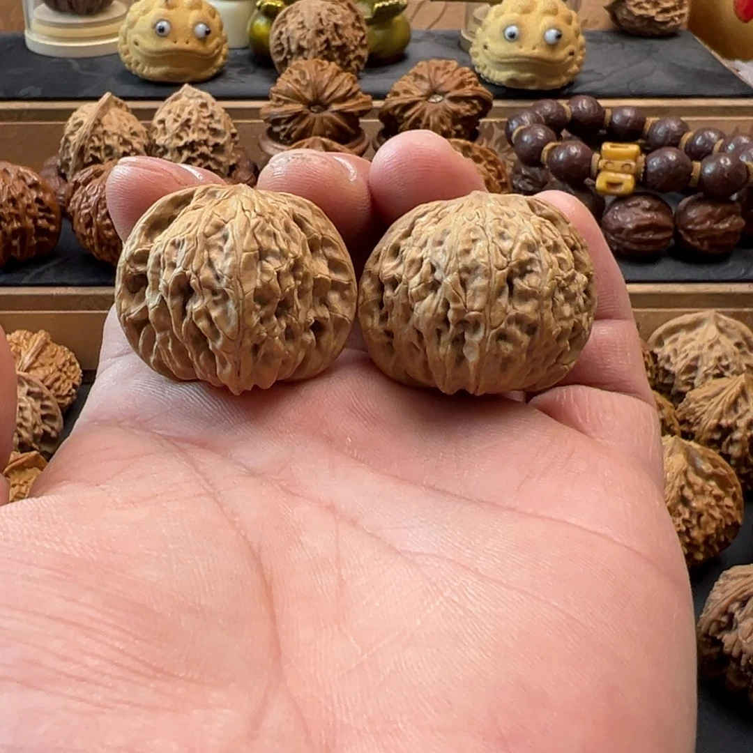 把件桃核山地正磨，全品无修