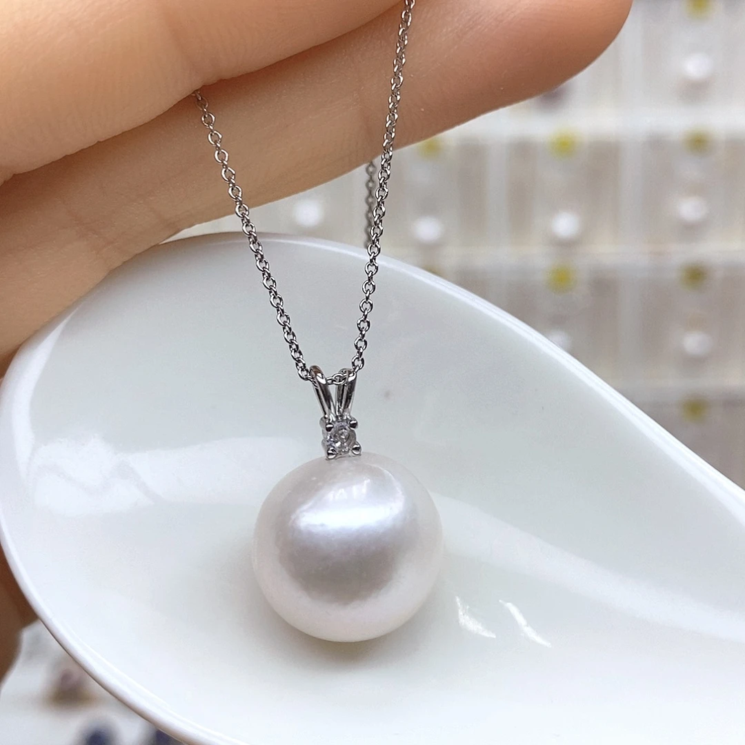 淡水珍珠合金颈饰