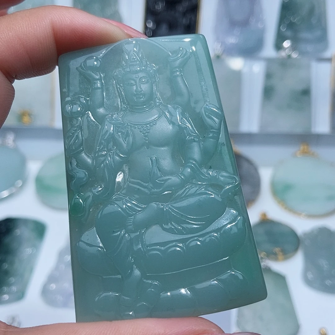 翡翠吊坠(不含链)未镶嵌
