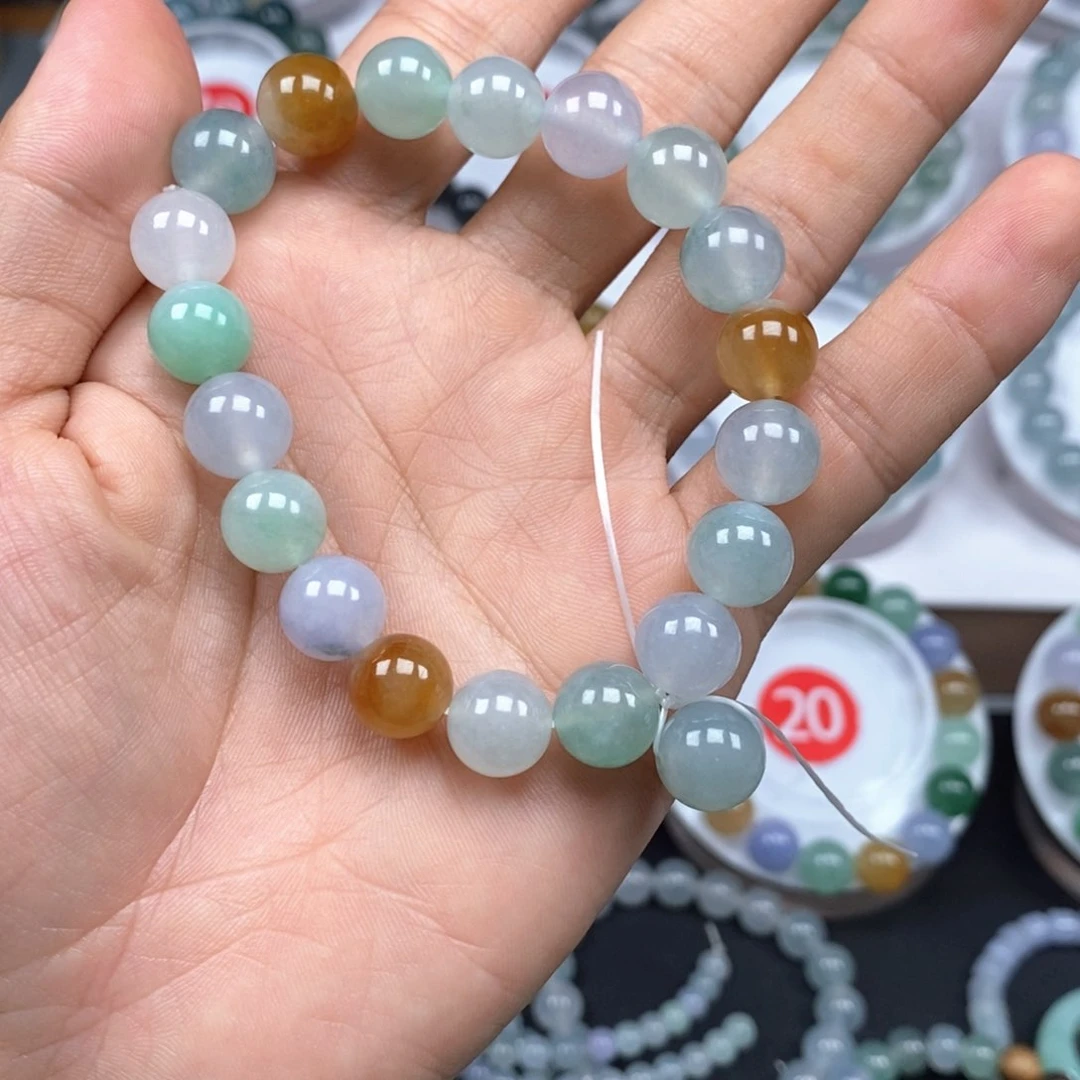 芸***蔓未镶嵌手链翡翠手串