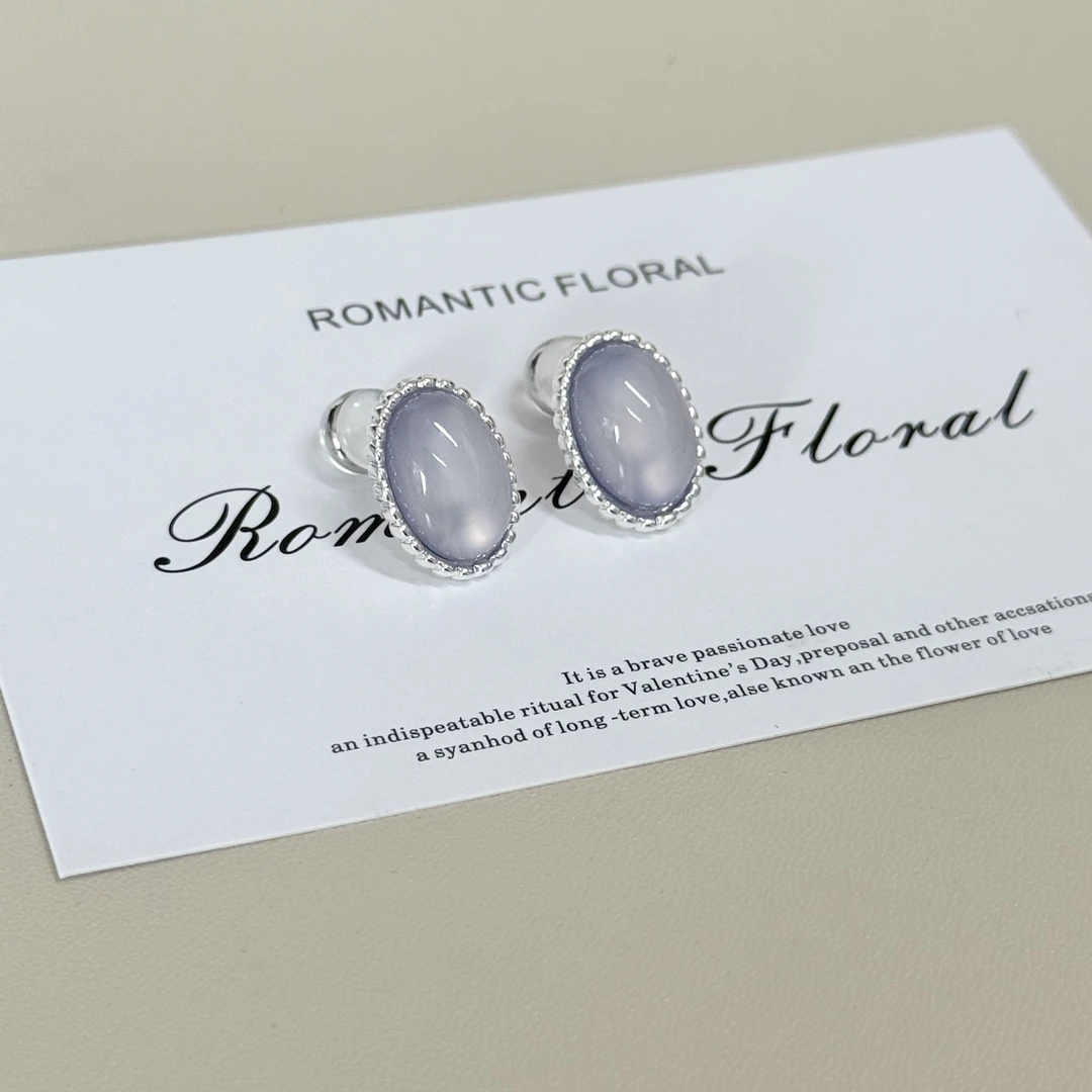 铜合金耳饰 芽怼怼(高高) 耳钉 4574