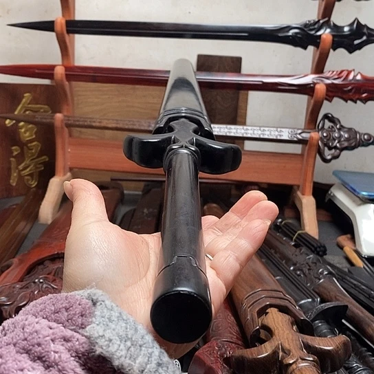 紫光檀木木一米夜空之剑