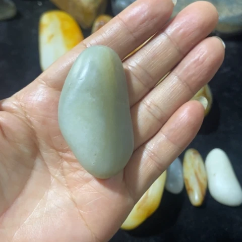 和田玉（糖玉）未镶嵌车挂