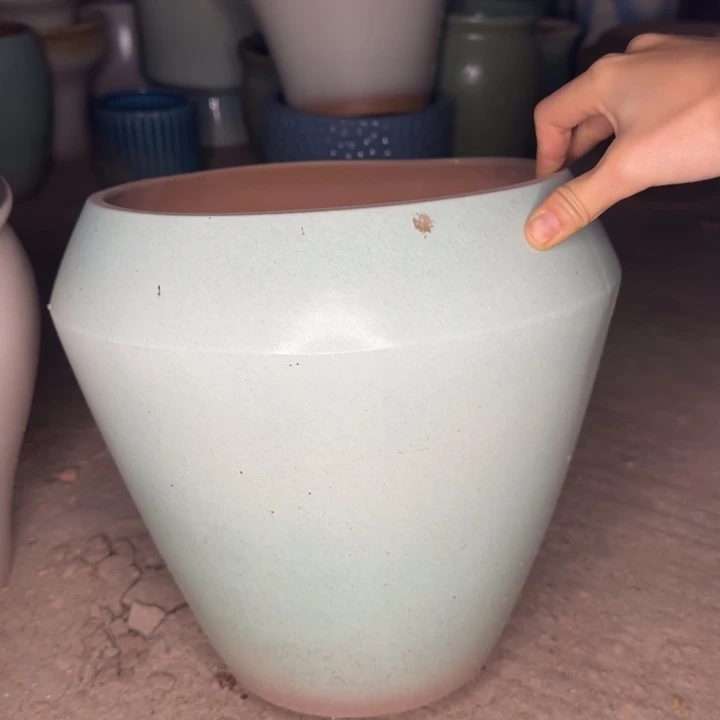 瑕疵花盆处理啦口25高26