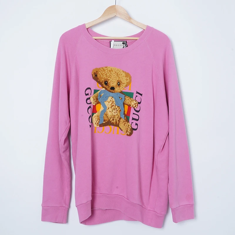 99新 GUCCI/古驰 印花/TH0869/潮流时尚卫衣女装/M码上衣秋冬长袖