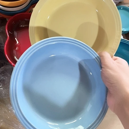 盘外贸单2个陶瓷英寸8