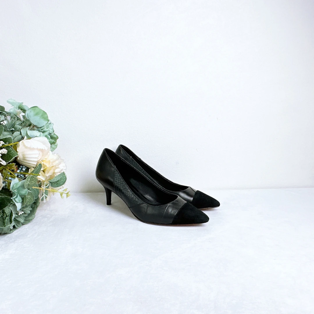 95新 COACH/蔻驰 高跟鞋/35码/Xsp33702