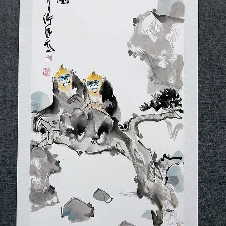 国画书画作品多次