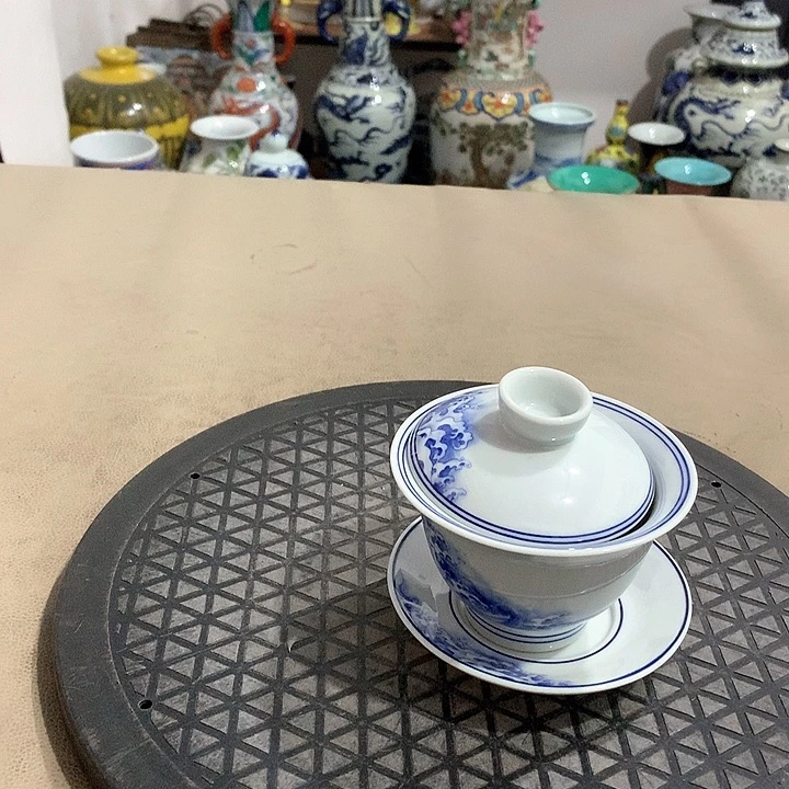 摆件陶博古架陶瓷摆件
